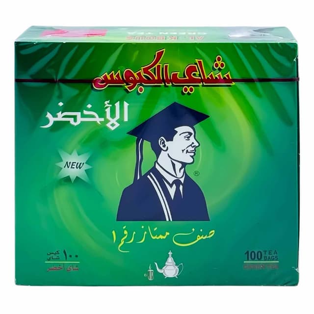 AL KBOUS GREEN TEA 100BAGS