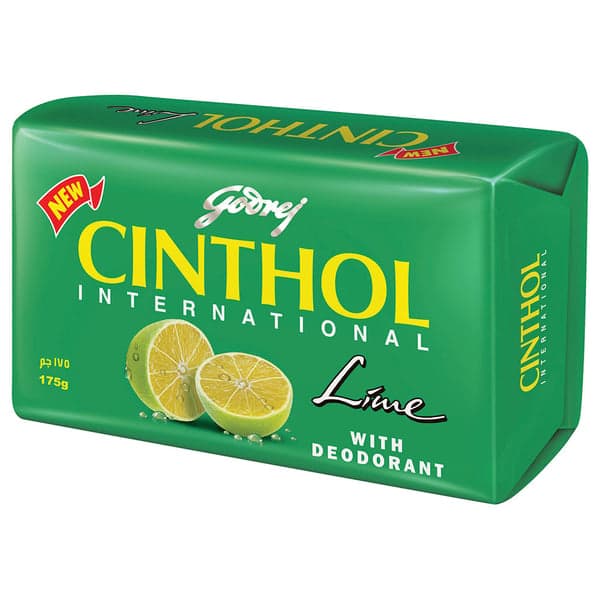 GOOREJ CINTHOL INTERNATIONAL LIME SOAP 175GM