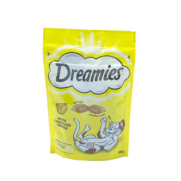DREAMIES TREAT WITH DELICIOUS CHEESE 60 GM