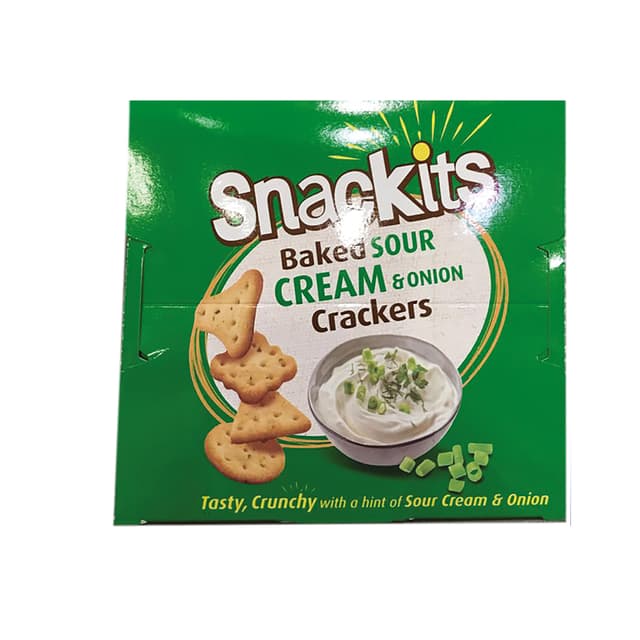 NABIL SNACKITS SOUR CREAM&ONION BAKED BITES12X 40GM