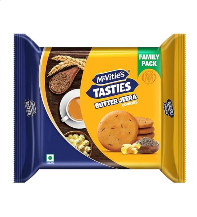 MCV TASTIES BUTTER JEERA COOKIES 6+2FREE 464GM