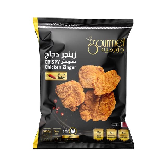 GOURMET CHICKEN ZINGER SPICY 750GM