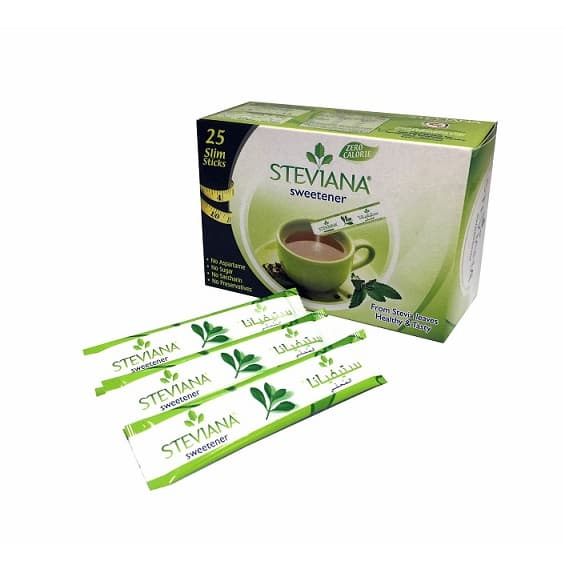 STEVIANA SWEETENER 25 SACH 37.5GM