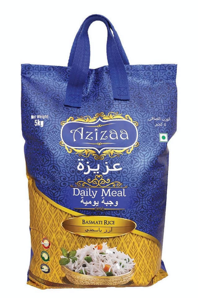AZIZAA DAILY MEAL BASMATI RICE 5KG