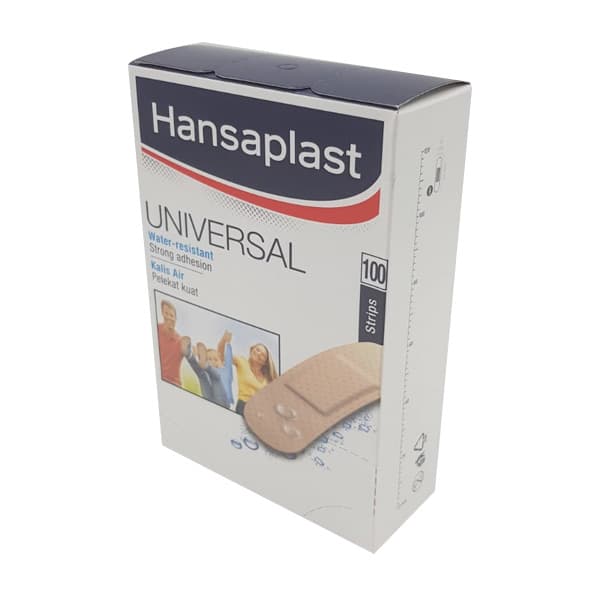 HANSAPLAST UNIVERSAL WATER RESISTANT PLASTER 100 STRIPS