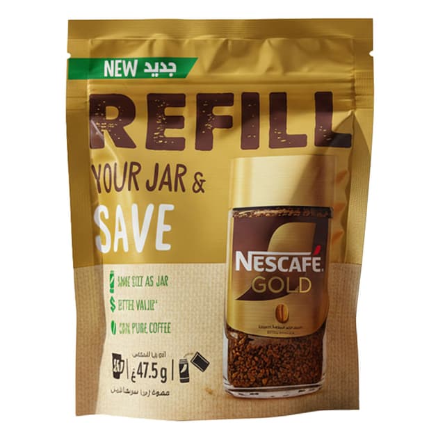 NESCAFE GOLD POUCH COFFEE 47.5 GM