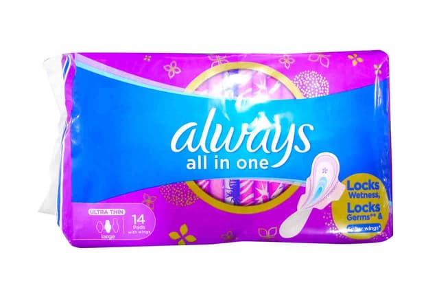ALWAYS DIAMOND ULTRA THIN LONG VALUED PACK 14 PADS