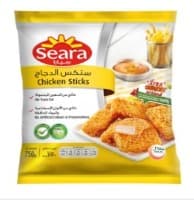 SEARA BONELESS CHICKEN STICKS 750GM