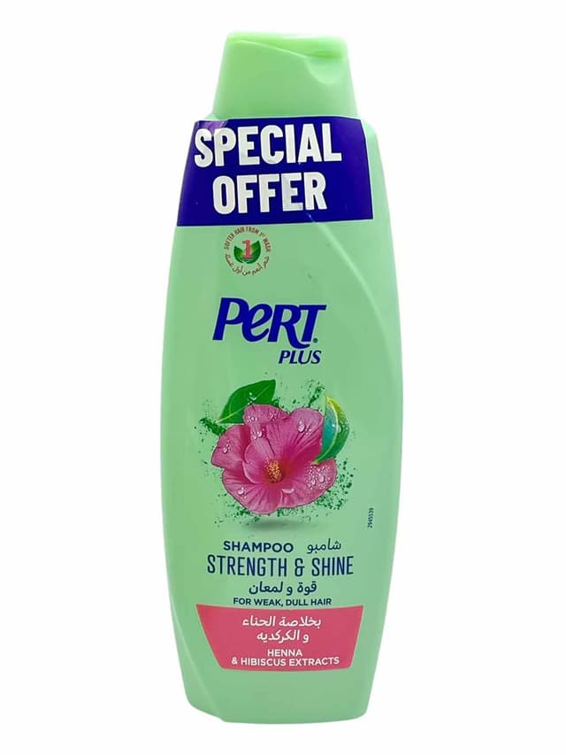 PERT SHAMPOO HENNA EXTRACTS STRONG HAIR 600 ML