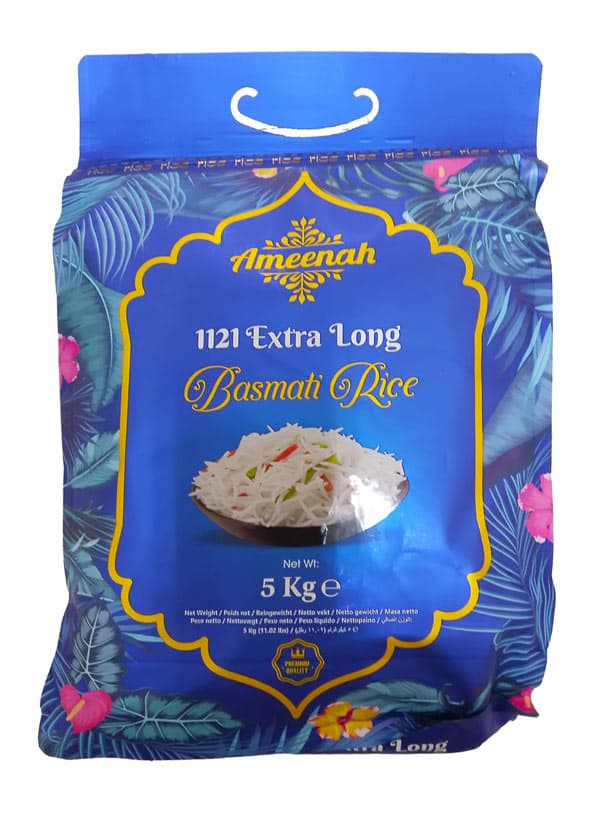 AMEENAH 1121 XL BASMATI RICE 5KG