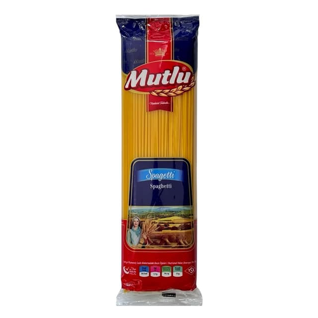 MUTLU SPAGHETTI 500 GR