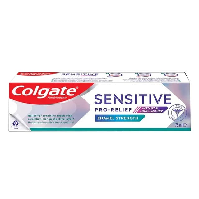 COLGATE T/P SEN PRO-RELIEF ENAMEL STRENGTH 75 ML