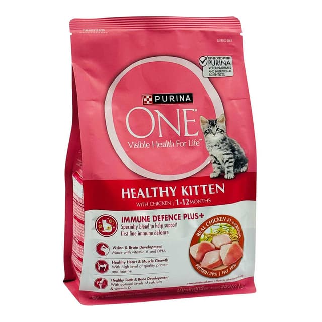 PURINA ONE HEALTHY KITTEN CHICKEN 380GM