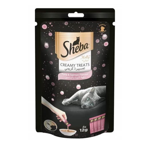 SHEBA TUNA AND SALMON CAT FOOD 48GM
