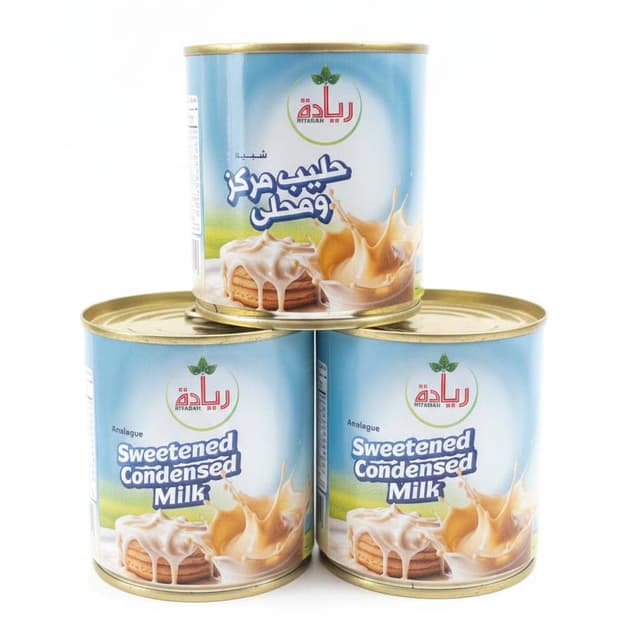 RIYADAH SWEETENED CONDENSED MILK 3X390GM