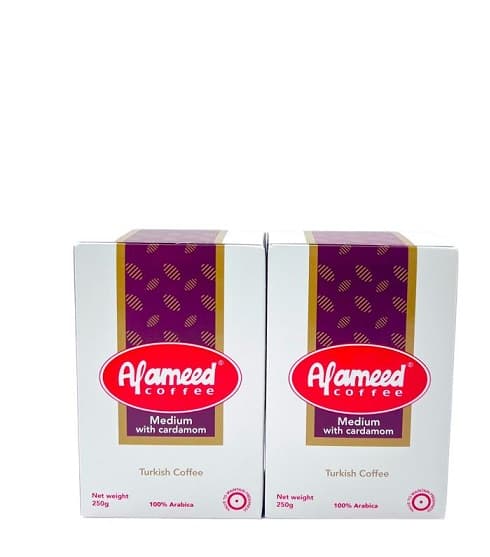 AL AMEED COFFEE ARABIC 2X250 GM@15%OFF
