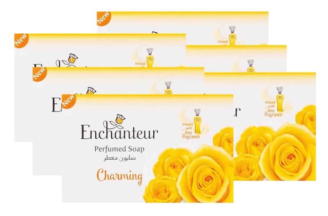 ENCHANTEUR PERFUMED SOAP CHARMING125GRX4+2FR