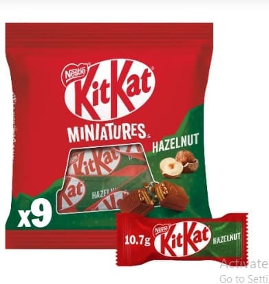 KIT KAT MINIATURES HAZELNUT96.3G XA