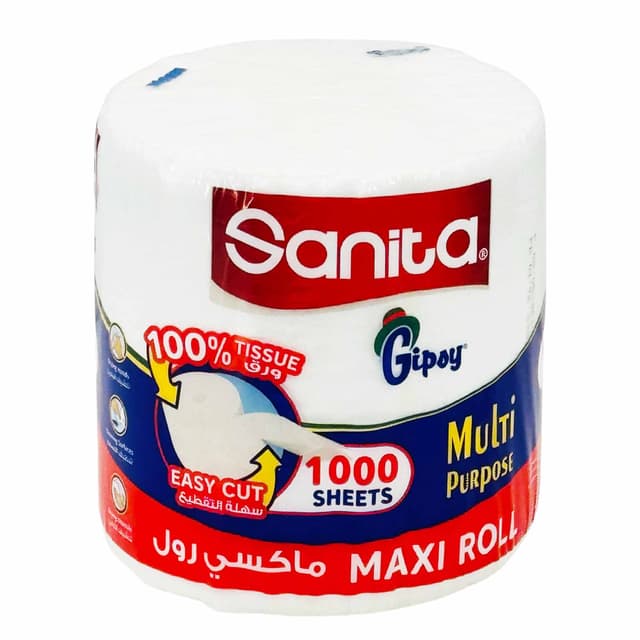 SANITA GIPSY MAXI ROLL 1000 SHEETS
