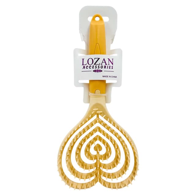 Plastic hair brush