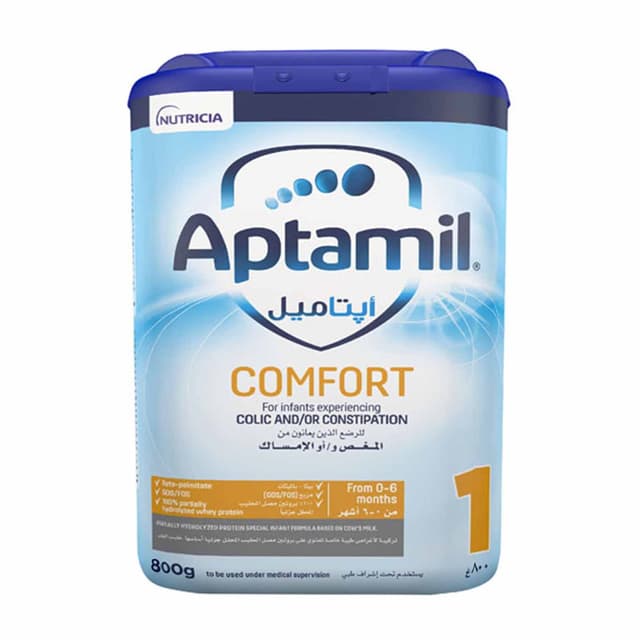 APTAMIL BABY MILK COMFORT AGE 0-6 MONTHS 800G