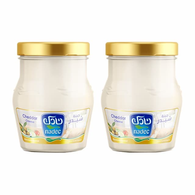 NADEC CHEDDAR CHEESE JAR 2x500G