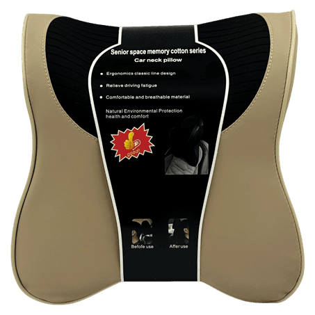 Car headrest pillow 28*11.5*27.7CM