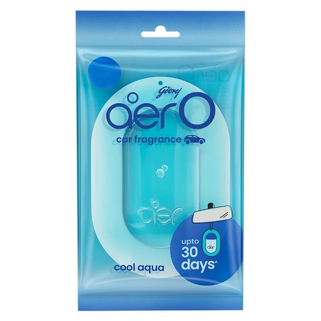GODREJ AERO CAR FRAGRANCE COOL AQUA 7.5GM (1 piece)