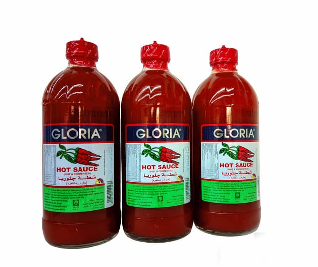 GLORIA HOT SAUCE 3X474ML
