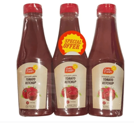DAILY FRESH TOMATO KETCHUP 3X340GM