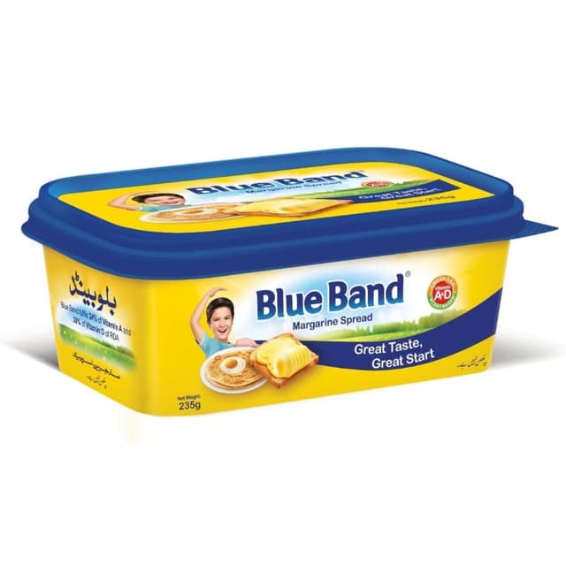 BLUE BAND REGULAR MARGARINE SPREAD 250GM