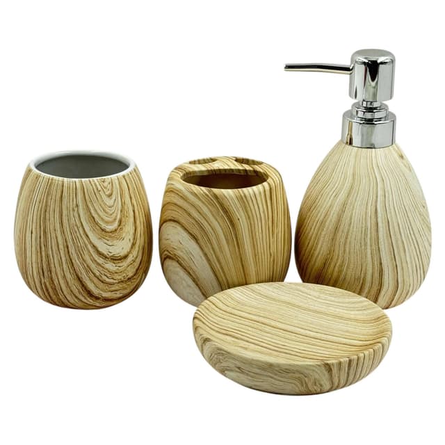 Ceramic bathroom set 4pcs