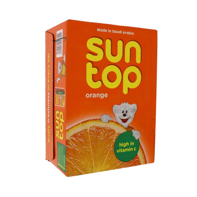 SUNTOP ORANGE 18X125ML