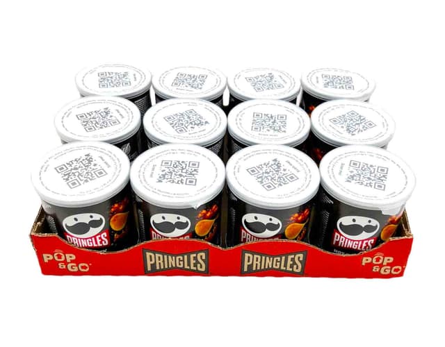 PRINGLES HOT&SPICY 12 X 40 GR