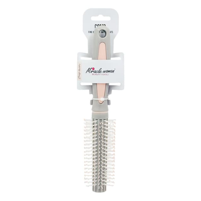 PLASTIC HAIR BRUSH 1 COLOR