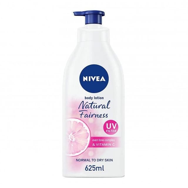 NIVEA NATURAL FAIRNESS BODY LOTION 625ML