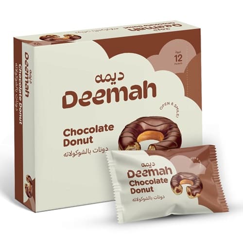DEEMAH DONUT CAKE CHOCOLATE CREAM 40GM