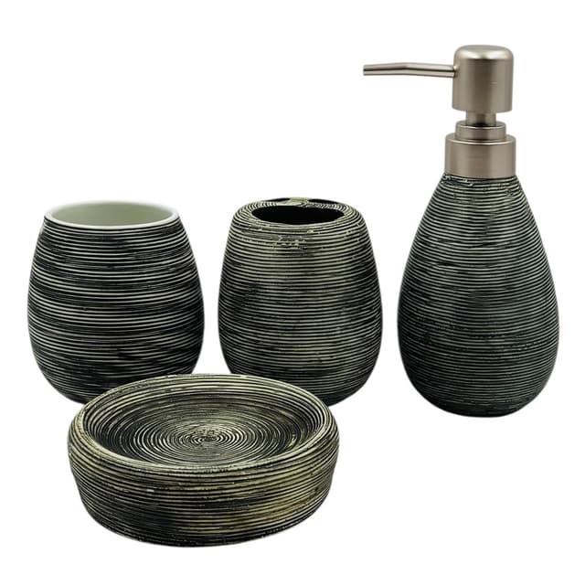 Ceramic bathroom set 4 pieces