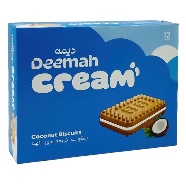 DEEMAH C/BIS COCONUT 12X27GR