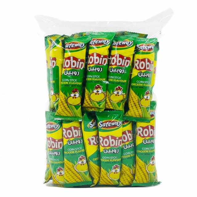 SAFEWAY ROBIN CHICKEN FLAVOUR CORN STICK 50 X 6GM