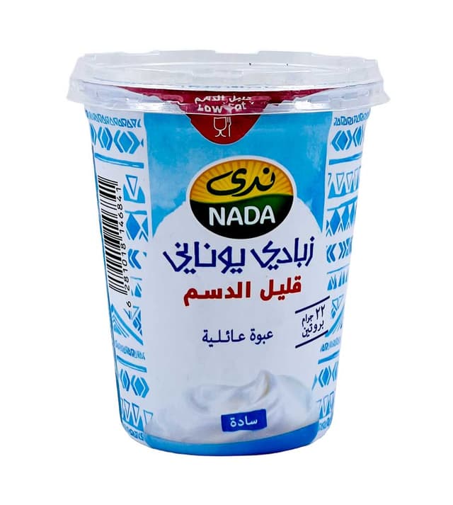 NADA GREEK YOGHURT PLAIN LOW FAT 360GM