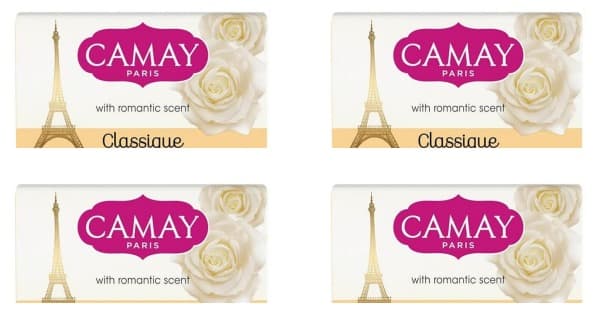 CAMAY CLASSIQUE BAR SOAP 4X165GM