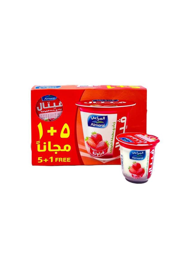 VETAL S/BERRY FRUIT YOUGHURT (5+1) 140GR