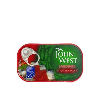 John West Sardines In Tomato Sauce 120g