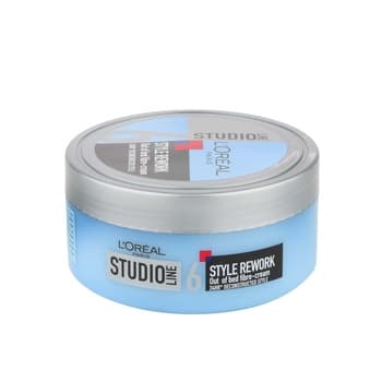 Loreal Studio Line Style Rework Out Of Bed Fibre Cream 150ml