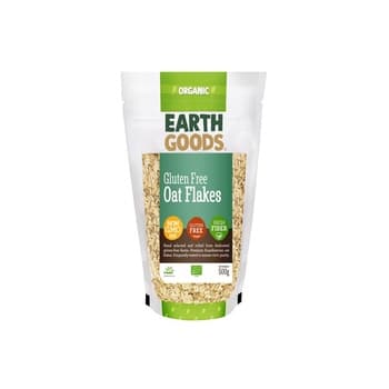 Earth Goods Org Oat Flakes Gluten-Free 500g
