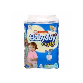 Baby Joy Culotte Pants Diaper Size 5 Junior 12-18kg Jumbo Pack White 36 Diapers.