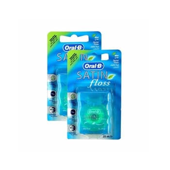 Oral-B Satin Floss - Mint Pack of 2