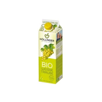 Hollinger Organic white grape juice 1 ltr