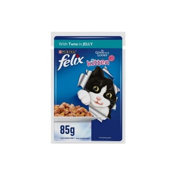 Felix Tuna In Jelly Kitten Wet Food 85g